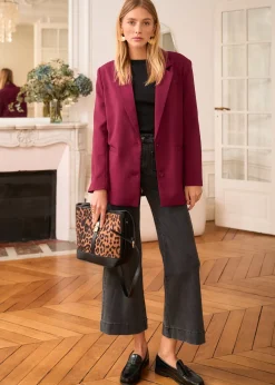 New Motus Boutique Blazer Naia Bordeaux-BlazerNaia