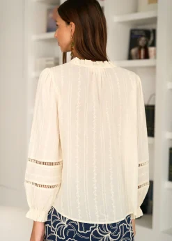 Flash Sale Motus Boutique Blouse Axelle Ivoire-BlouseAxelle