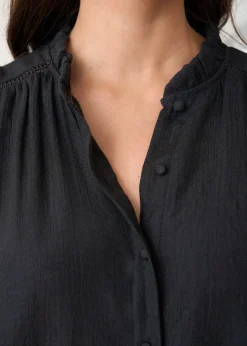 Best Motus Boutique Blouse Cassiopée Noir-BlouseCassiopée