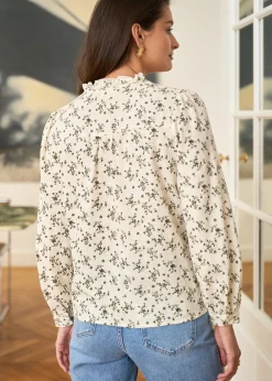 Clearance Motus Boutique Blouse Julie KakiBeige-BlouseJulie