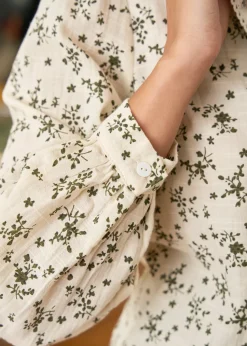 Clearance Motus Boutique Blouse Julie KakiBeige-BlouseJulie