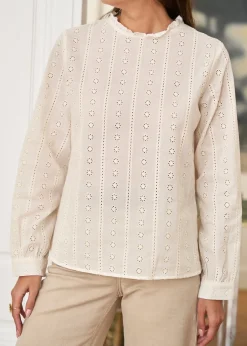 Hot Motus Boutique Blouse Laurie Beige-BlouseLaurie