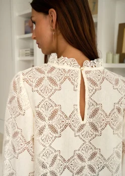 Shop Motus Boutique Blouse Olympe Ivoire-BlouseOlympe