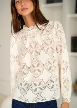 Shop Motus Boutique Blouse Olympe Ivoire-BlouseOlympe