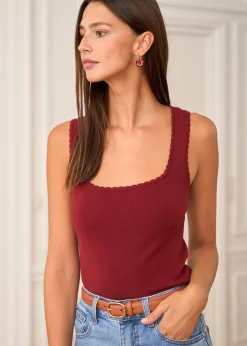 Best Sale Motus Boutique Boucles d'oreilles Amélia Rouge-Bouclesd'oreillesAmélia