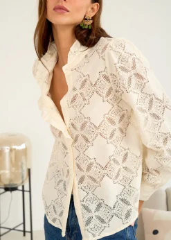 Shop Motus Boutique Chemise Ivy Ivoire-ChemiseIvy