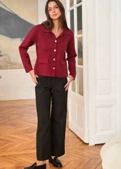 Flash Sale Motus Boutique Gilet Elias Bordeaux-GiletElias