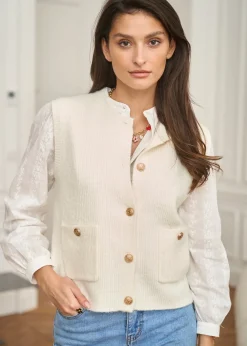 Store Motus Boutique Gilet Léon Ecru-GiletLéon