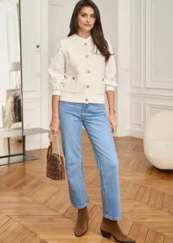 Store Motus Boutique Gilet Léon Ecru-GiletLéon