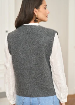 Discount Motus Boutique Gilet Léon Gris-GiletLéon