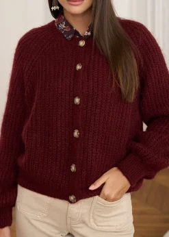 Flash Sale Motus Boutique Gilet Soho Bordeaux-GiletSoho