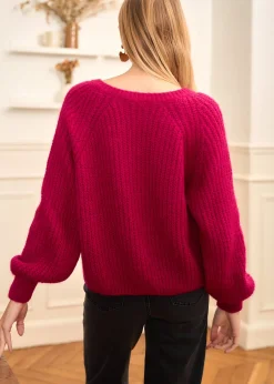 Flash Sale Motus Boutique Gilet Soho Framboise-GiletSoho