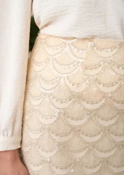 Clearance Motus Boutique Jupe Julie Beige-JupeJulie