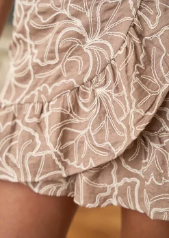 Fashion Motus Boutique Jupe Monica Taupe-JupeMonica