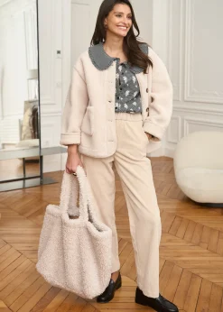 Best Sale Motus Boutique Manteau Isaline Blanc-ManteauIsaline