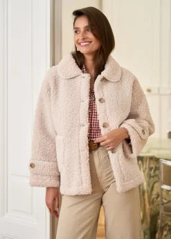 Best Motus Boutique Manteau Lison Beige-ManteauLison