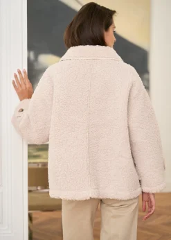 Best Motus Boutique Manteau Lison Beige-ManteauLison