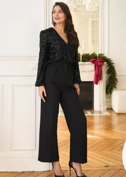 New Motus Boutique Pantalon Adam Noir-PantalonAdam