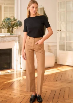 New Motus Boutique Pantalon Aiden Camel-PantalonAiden