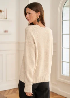 Sale Motus Boutique Pull Amour Beige-PullAmour