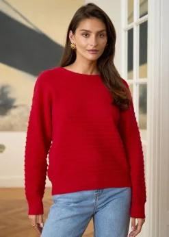 Outlet Motus Boutique Pull Gabriel Rouge-PullGabriel