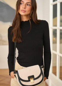 Discount Motus Boutique Pull Léana Noir-PullLéana