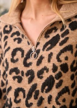 Hot Motus Boutique Pull Ondine Léopard-PullOndine