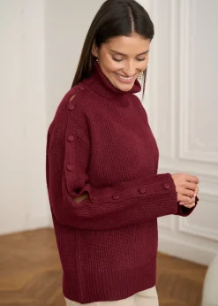 Online Motus Boutique Pull Pia Bordeaux-PullPia
