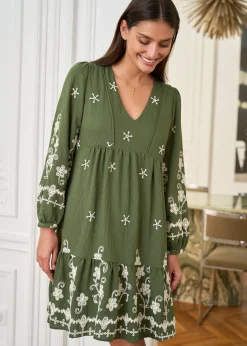 Flash Sale Motus Boutique Robe Charlotte Kaki-RobeCharlotte