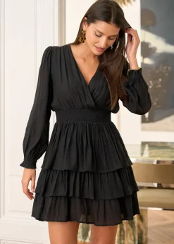 Online Motus Boutique Robe Eva NoirBrillant-RobeEva