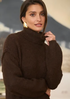 Shop Motus Boutique Robe Isidore Marron-RobeIsidore