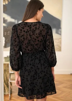 Discount Motus Boutique Robe Mila FleuriNoir-RobeMila