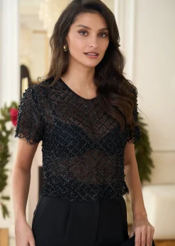 New Motus Boutique Top Eléonore Noir-TopEléonore