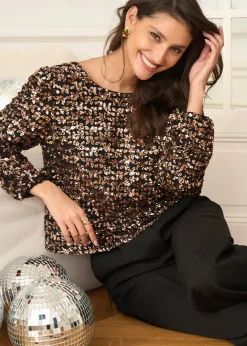 New Motus Boutique Top Eva RoseGold-TopEva
