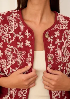 Hot Motus Boutique Veste Aiko Bordeaux-VesteAiko