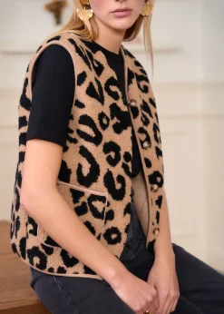 Online Motus Boutique Veste Ayla Léopard-GiletAyla