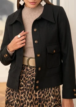 Best Motus Boutique Veste Louisa Noir-VesteLouisa