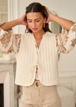 Best Sale Motus Boutique Veste Mila Ivoire-GiletMila