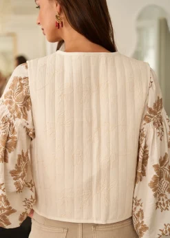 Best Sale Motus Boutique Veste Mila Ivoire-GiletMila