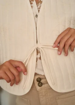 Best Sale Motus Boutique Veste Mila Ivoire-GiletMila