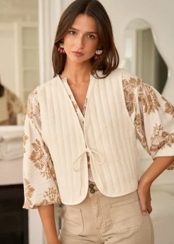 Best Sale Motus Boutique Veste Mila Ivoire-GiletMila