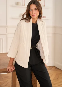 Best Sale Motus Boutique Veste Nyma Ivoire-VesteNyma